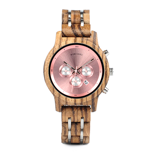 wooden wristwatch